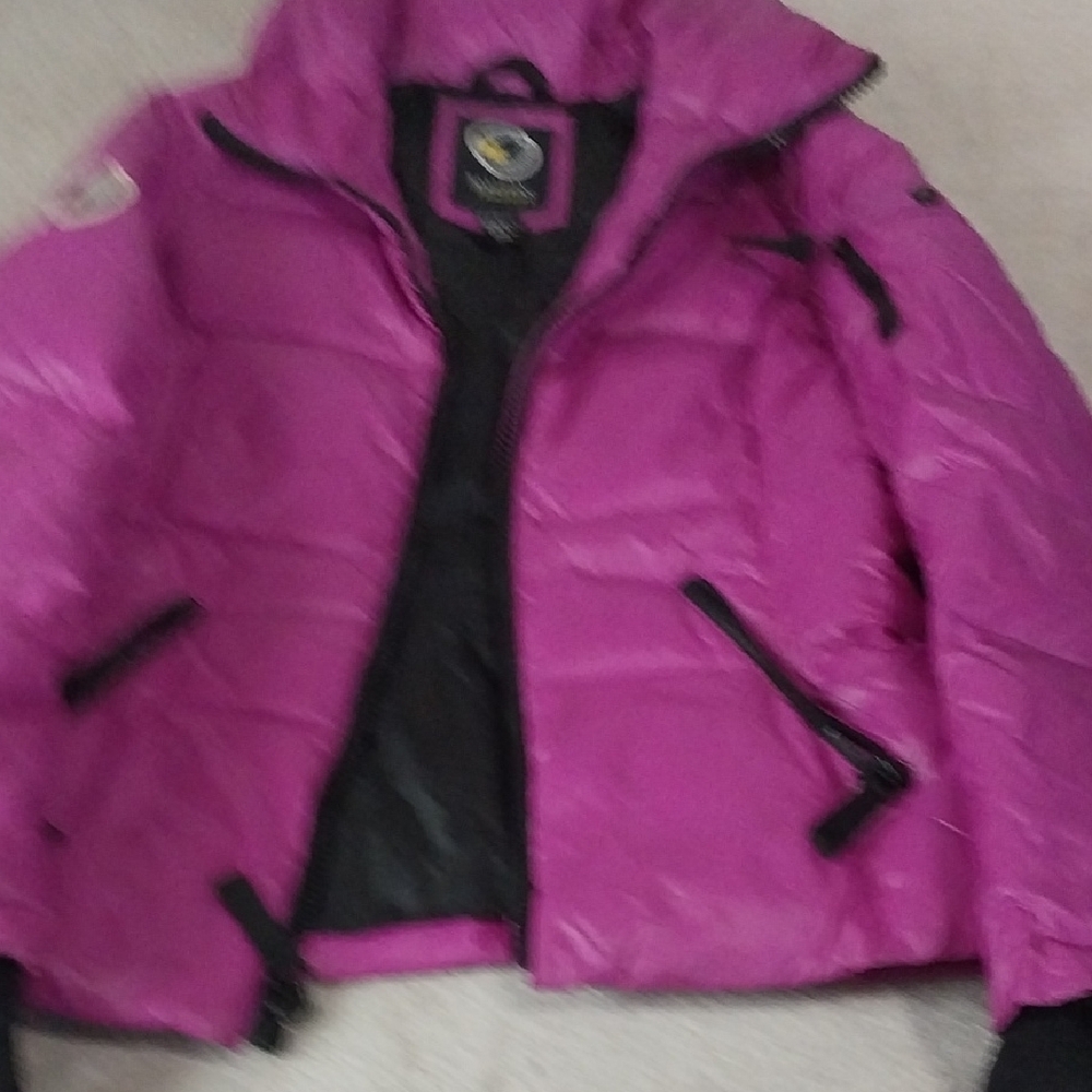 Purple Down Jacket - image 4